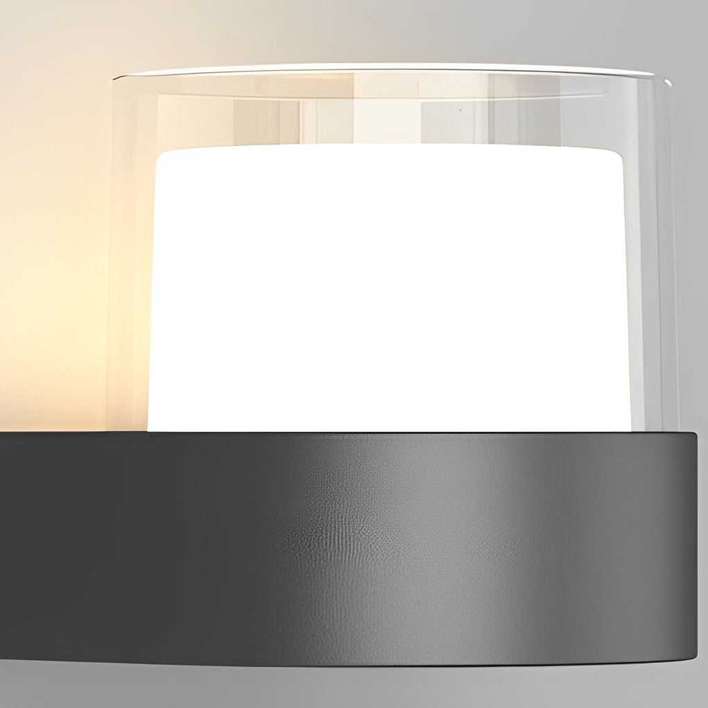 Philipa Square LED Minimalist Iron Outdoor Wall Lights