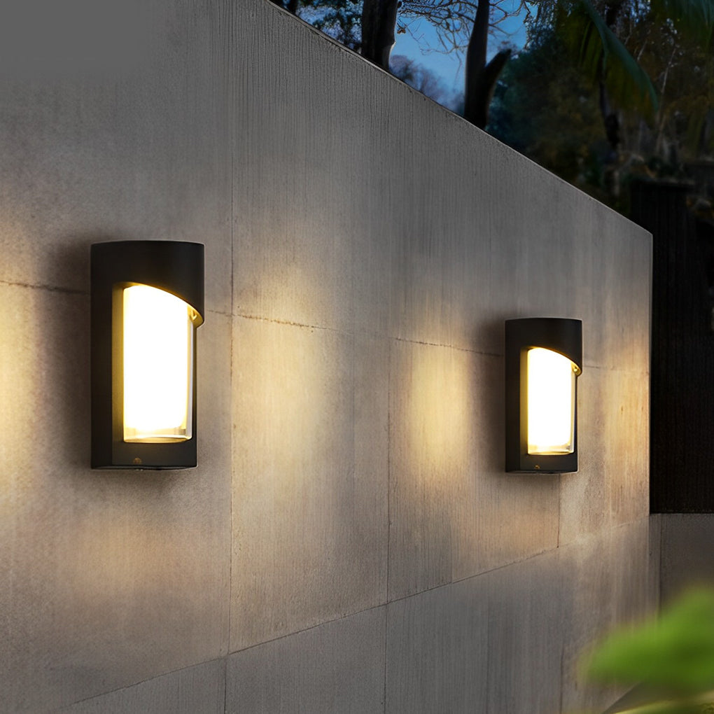 Linette Creative LED Modern Aluminum Outdoor Wall Lamp