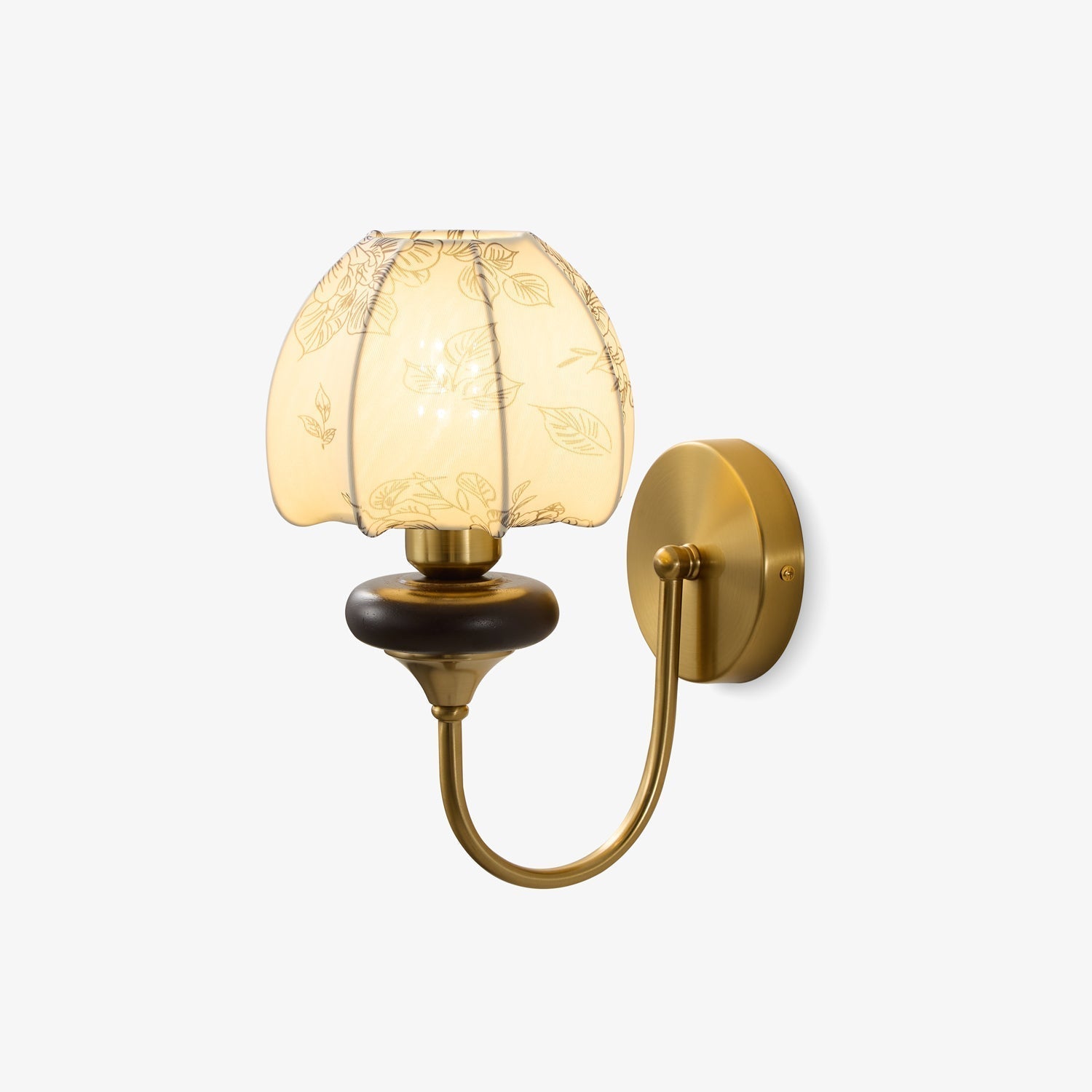 Zorvyn Floral Wall Sconce
