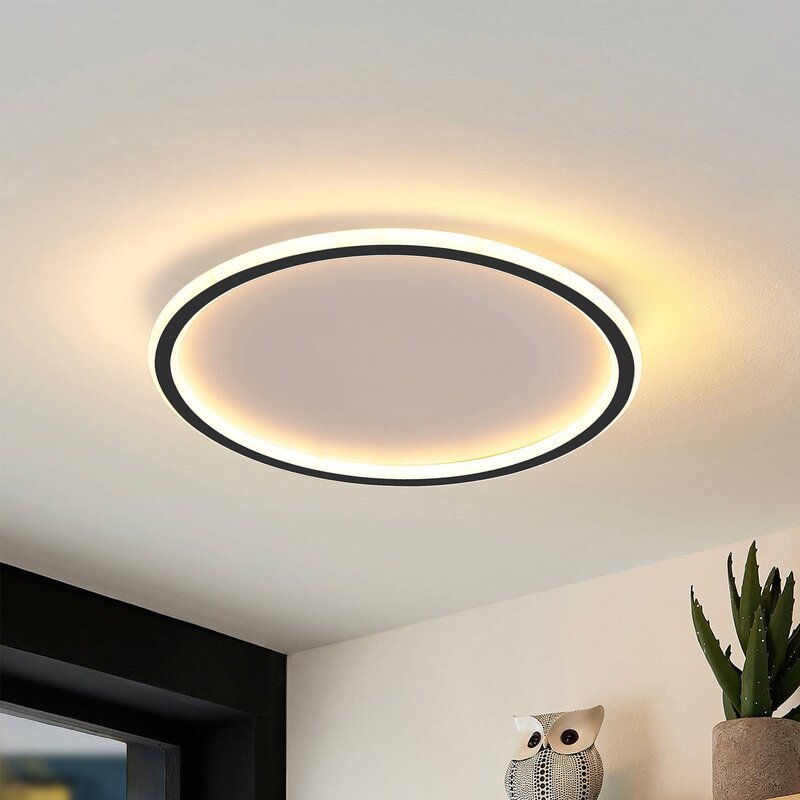 Arisha Flush Mount Ceiling Light Modern LED Round Hollow