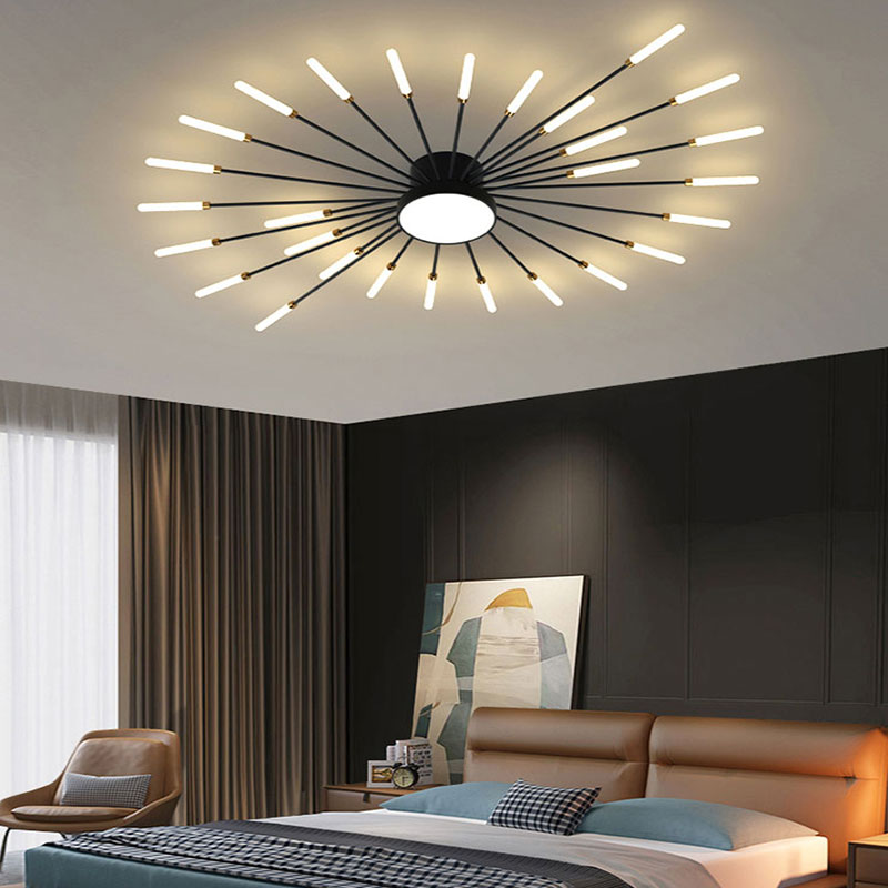 Arisha Modern Home Decoration Fireworks LED Ceiling Light