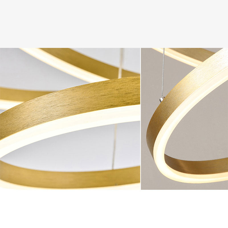 Arisha Modern Pendant Light Tir-Circle