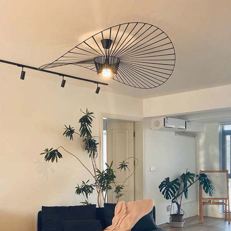 Ritta Modern Flower Fabric Pendant Light