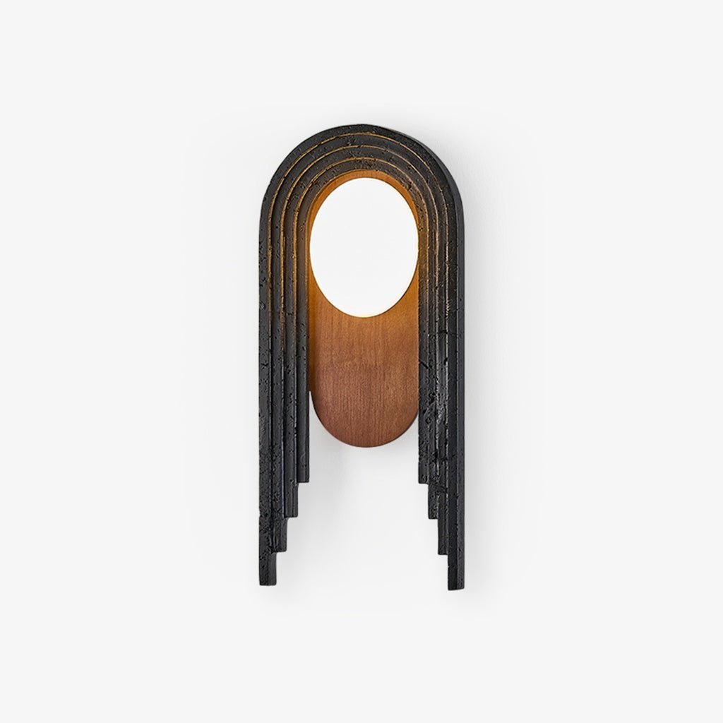 Zenith Arc Halo Art Deco Wall Sconce