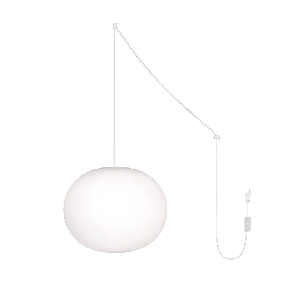 Qersy Modern Glass Pendant Lamp