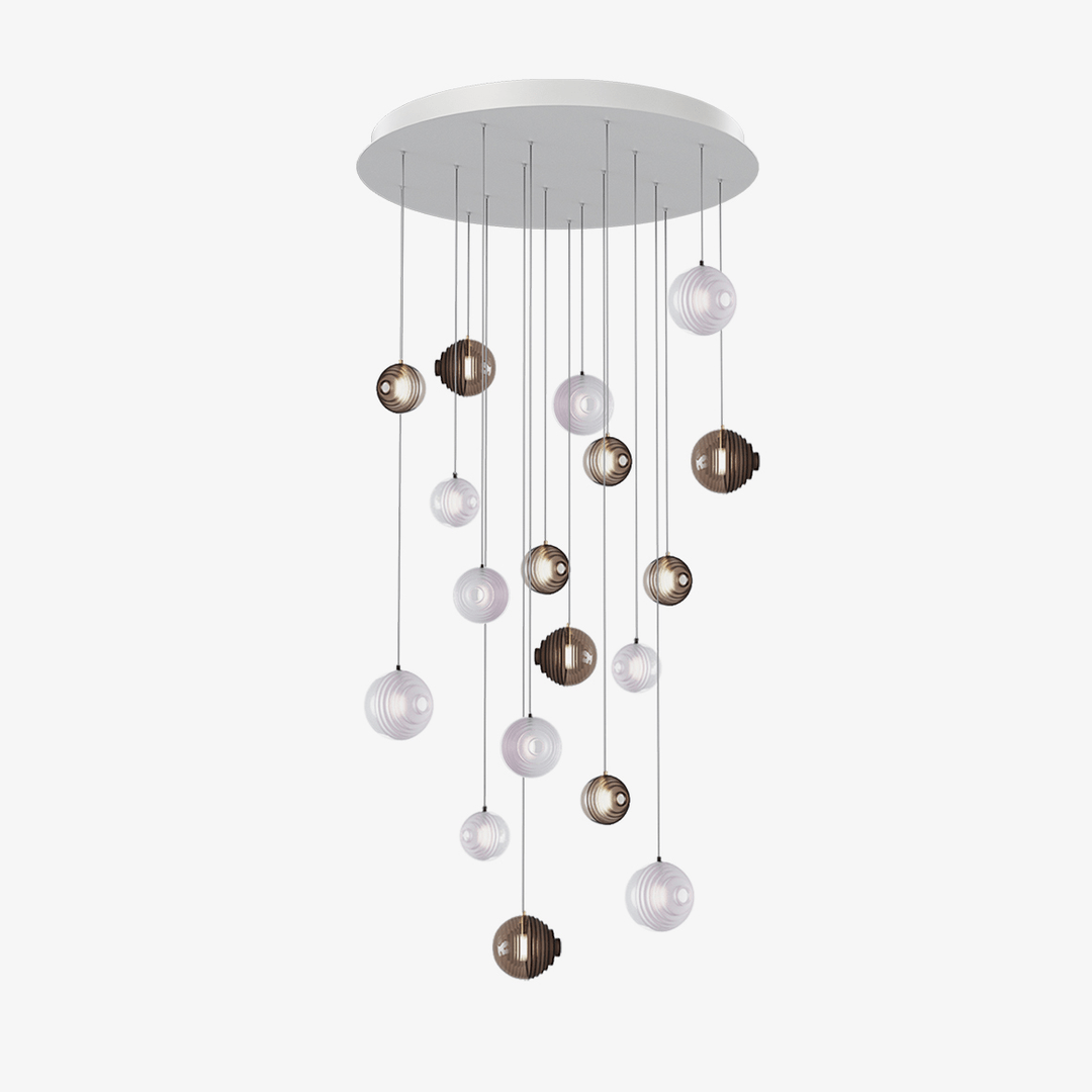 Celestial Orbit Cascade Chandelier