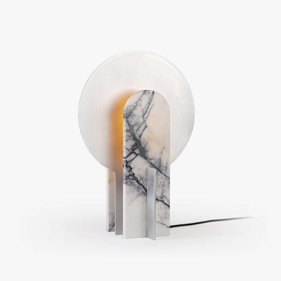 Solvique Arch Marble Table Lamp