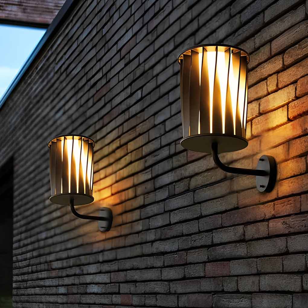 Divine Creative LED Modern Aluminum Outdoor Wall Lamp