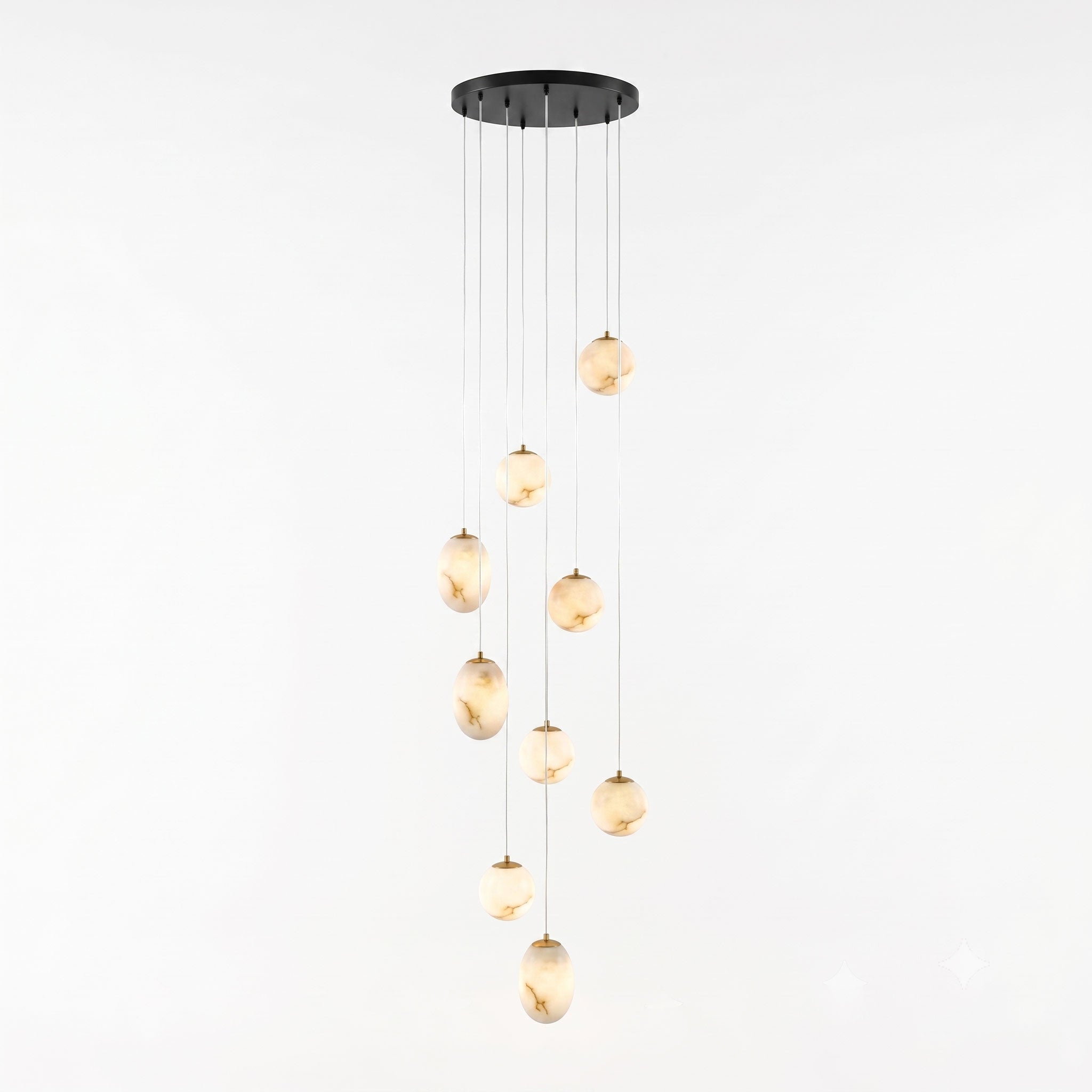 Norik Minimalist Alabaster Pendant Light