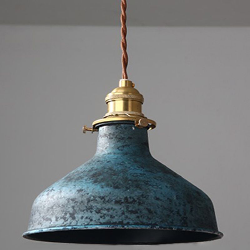 Silva Aged Rusty Vintage Rustic Finish Pendant Light, 3 Style