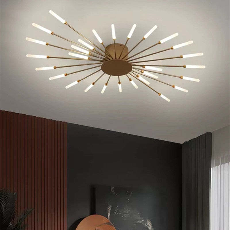 Arisha Fireworks Flush-Mount Ceiling Light Living Room