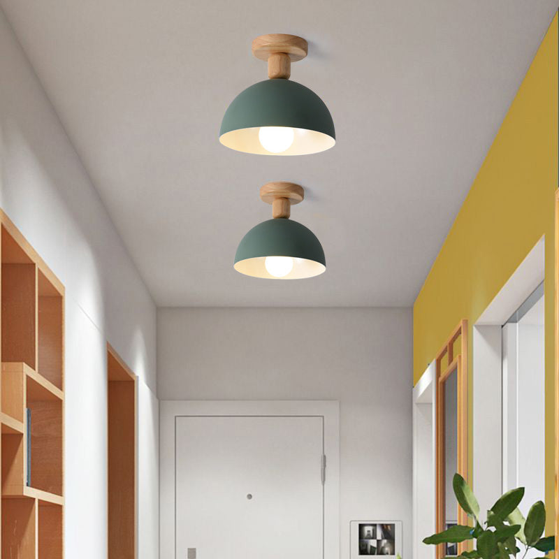 Muto Modern LED Ceiling Light Fixtures Wood/ Living Room