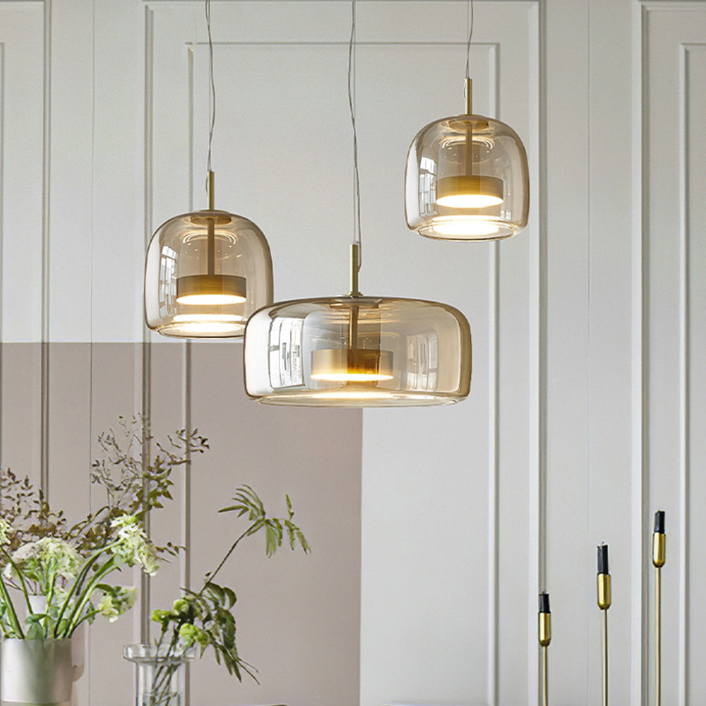 Aria Modern Glass Pendant Light