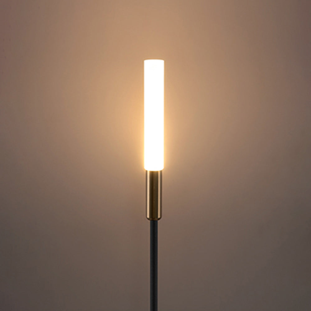 Ray Modern Reed Solar Outdoor Post Light
