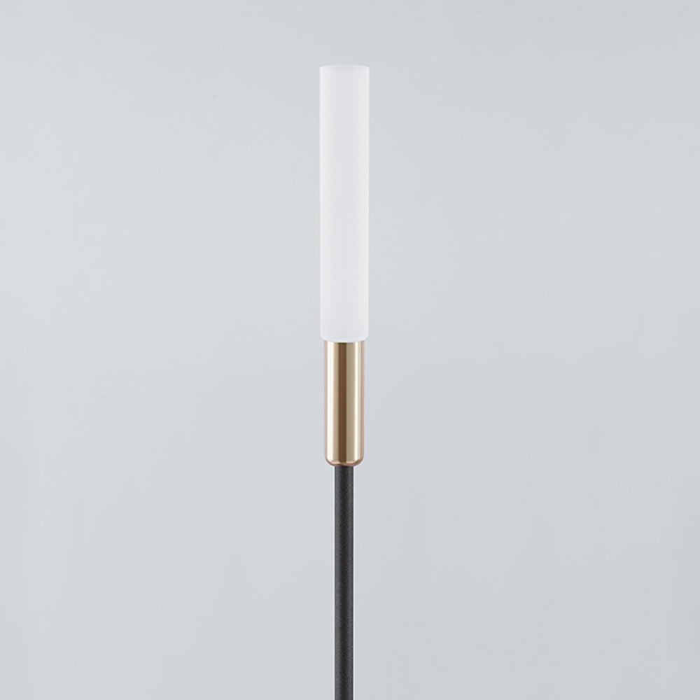 Ray Modern Reed Solar Outdoor Post Light