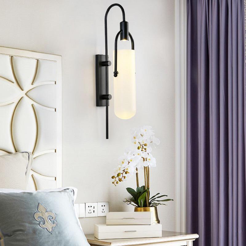 Liororaya Wall Lamp Arc Glass Modern