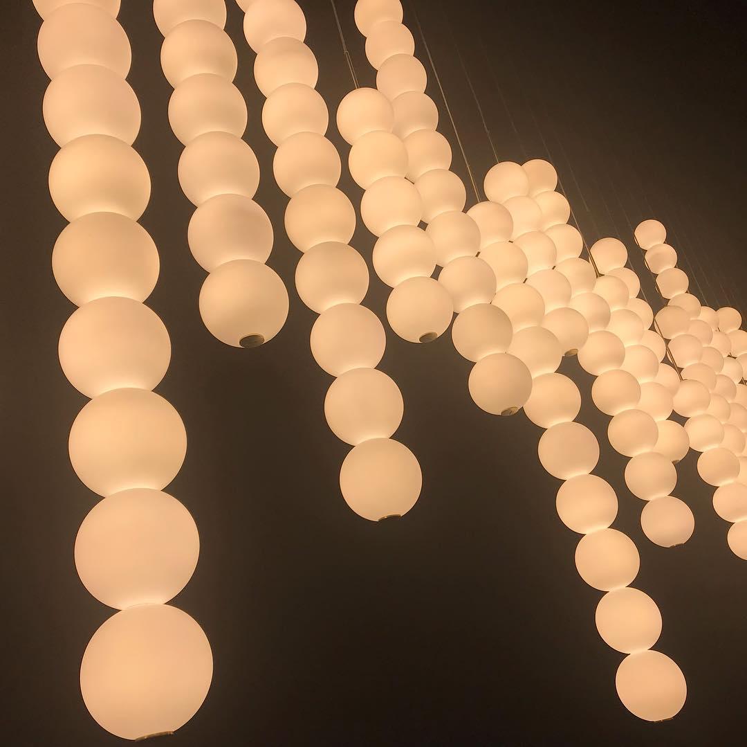 Fray Plastic Artistic Pendant Light