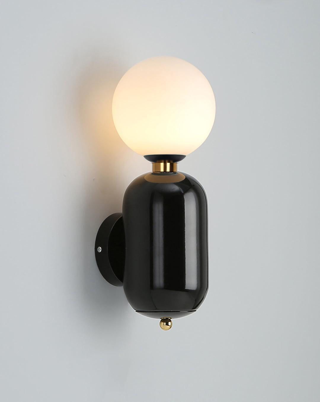 Celorina Modern Minimalist Glass Wall Light