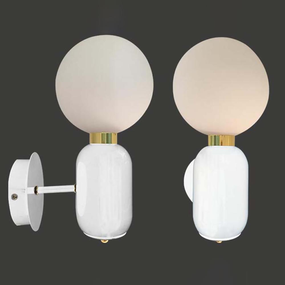 Celorina Modern Minimalist Glass Wall Light