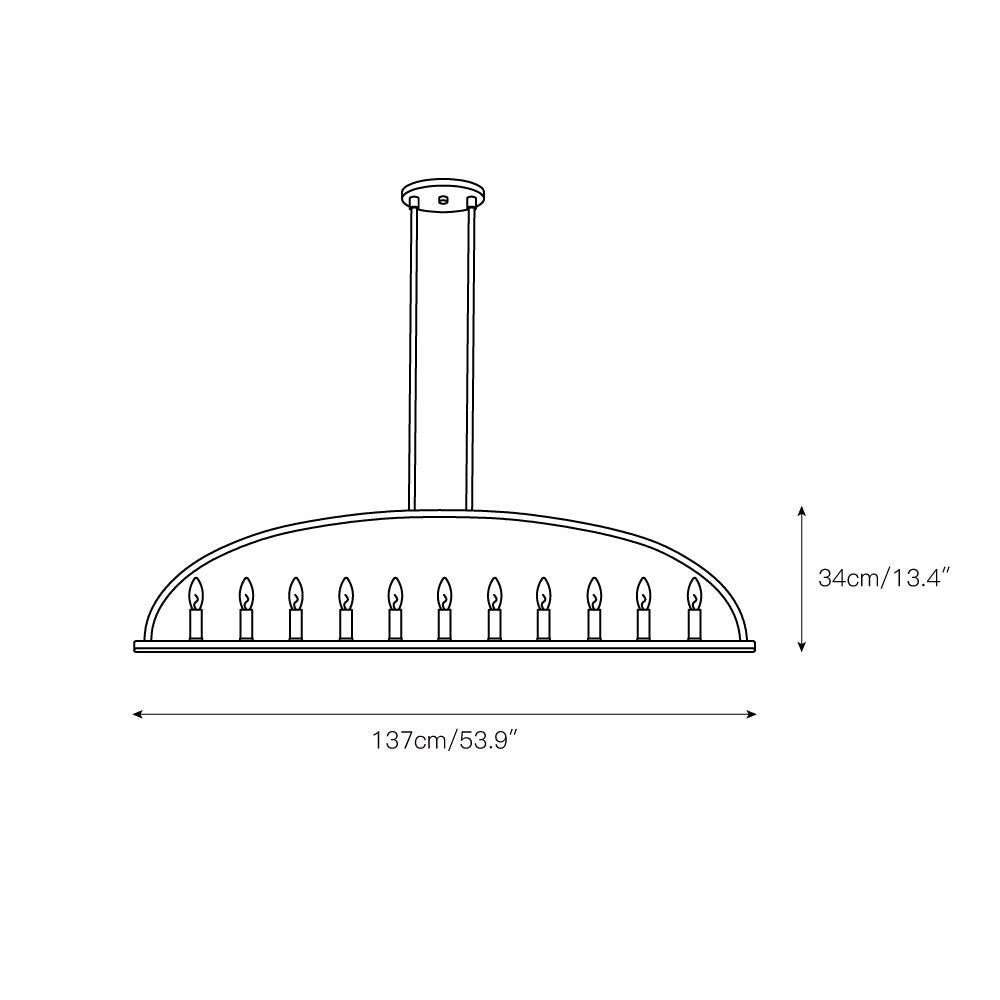 Orelerora Linear Chandelier