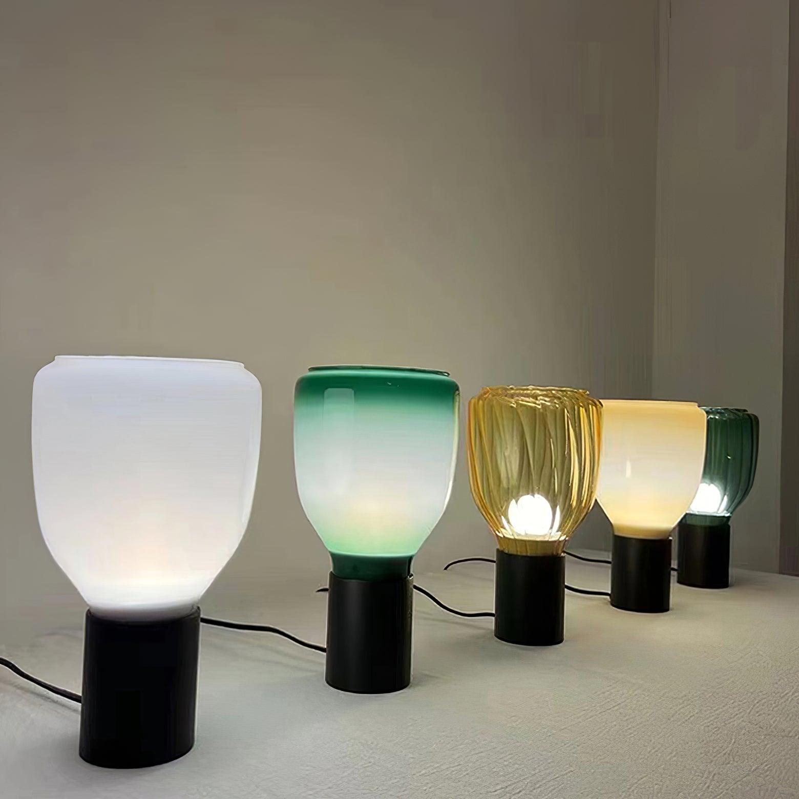 Vathayra Glass Table Lamp
