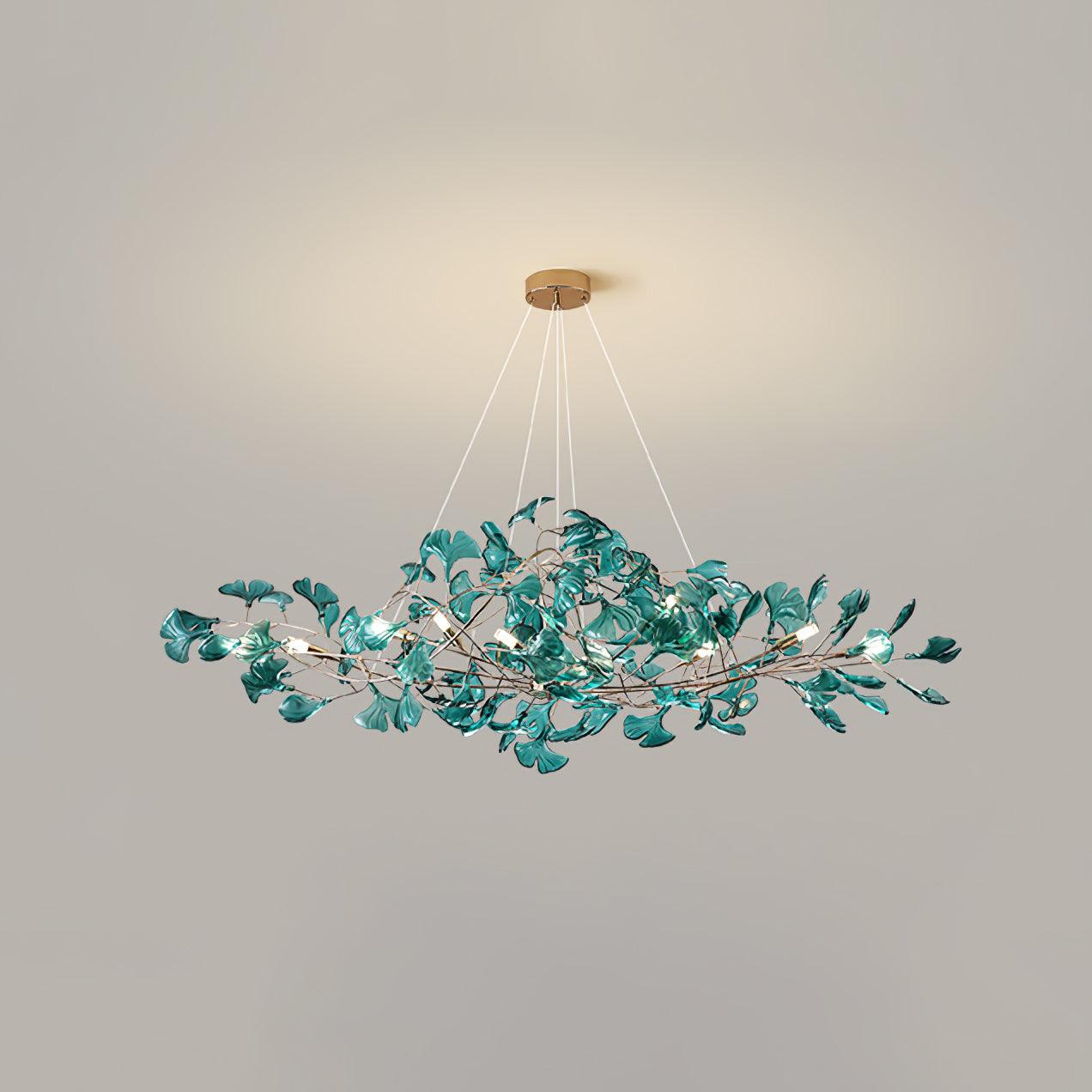 Ralenis Luxury Ginkgo Leaf Chandelier