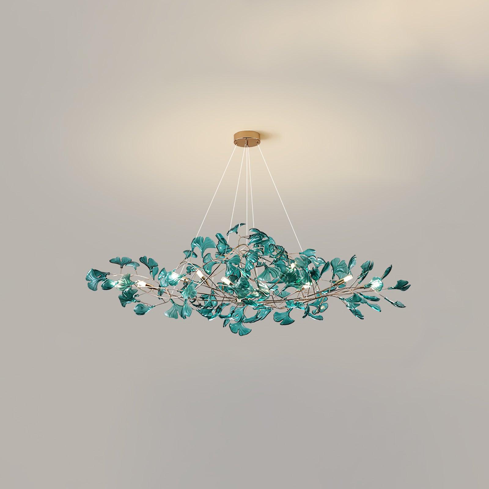 Ralenis Luxury Ginkgo Leaf Chandelier