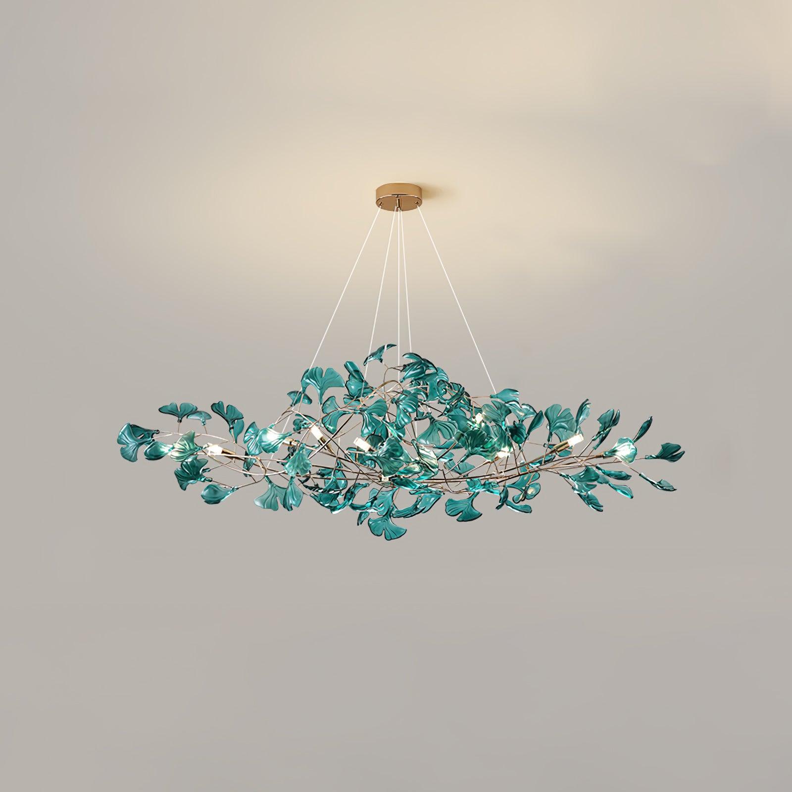 Ralenis Luxury Ginkgo Leaf Chandelier