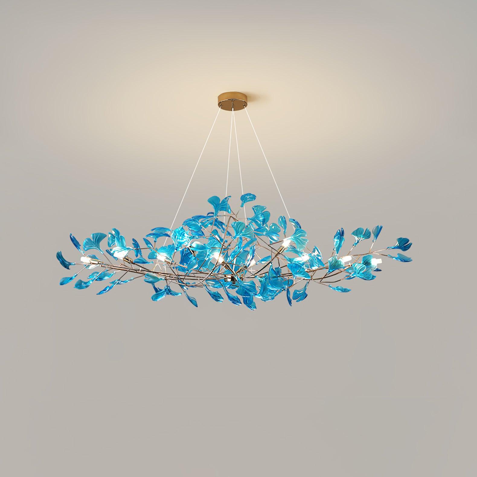 Ralenis Luxury Ginkgo Leaf Chandelier