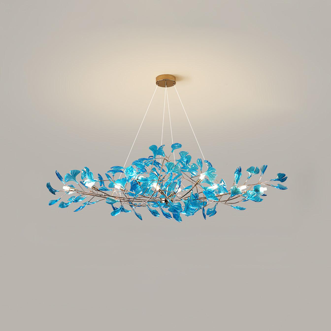 Ralenis Luxury Ginkgo Leaf Chandelier