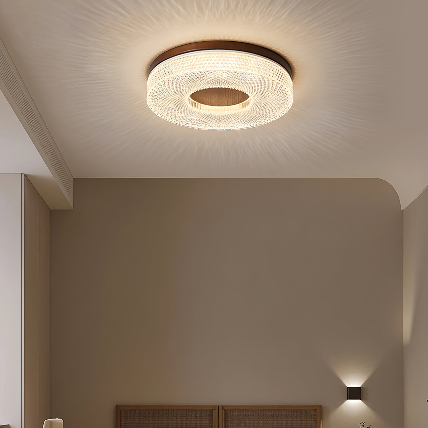 Nirinelle Ceiling Lamp Acrylic Ring Modern Minimalist