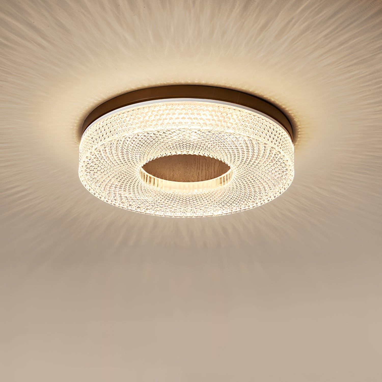 Nirinelle Ceiling Lamp Acrylic Ring Modern Minimalist
