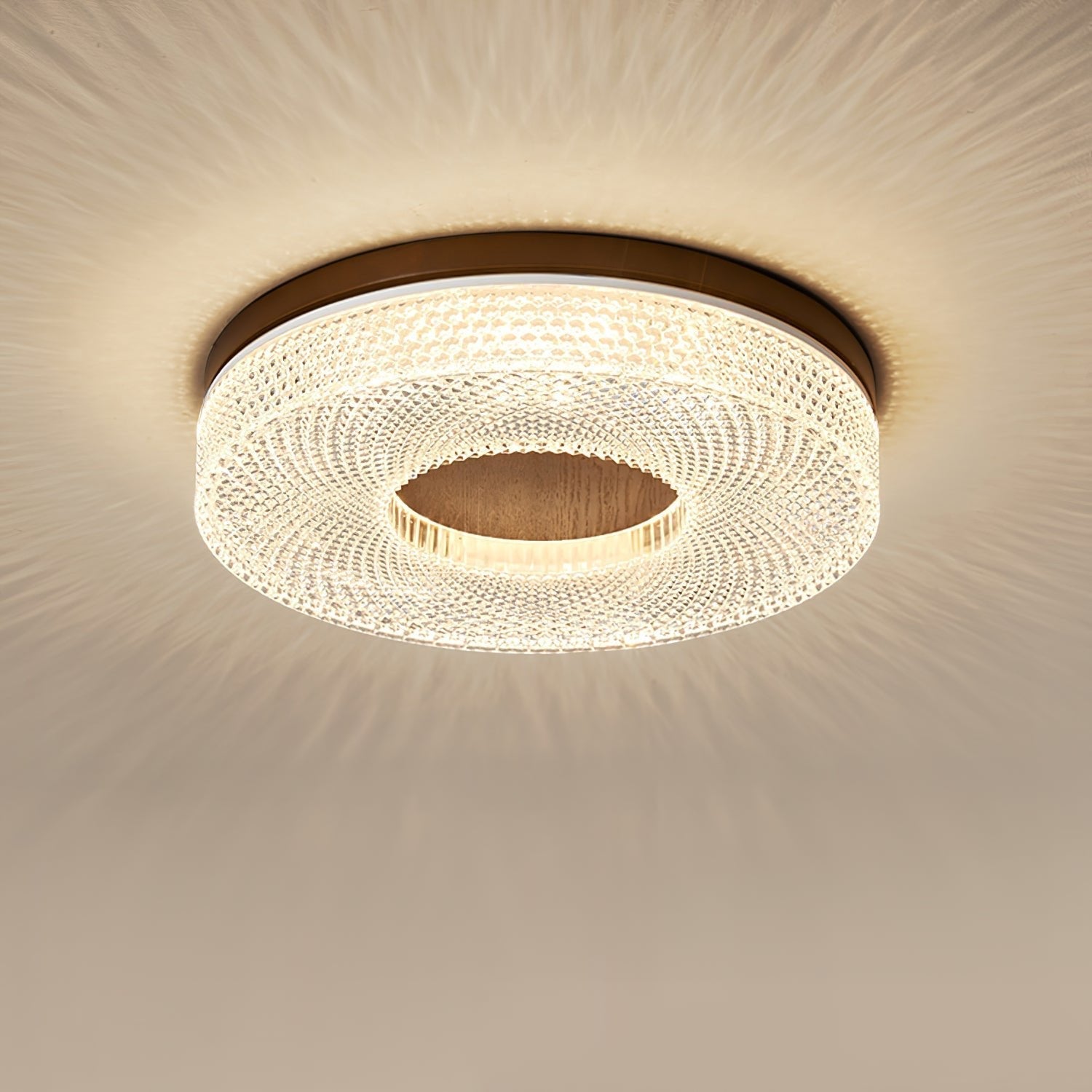 Nirinelle Ceiling Lamp Acrylic Ring Modern Minimalist