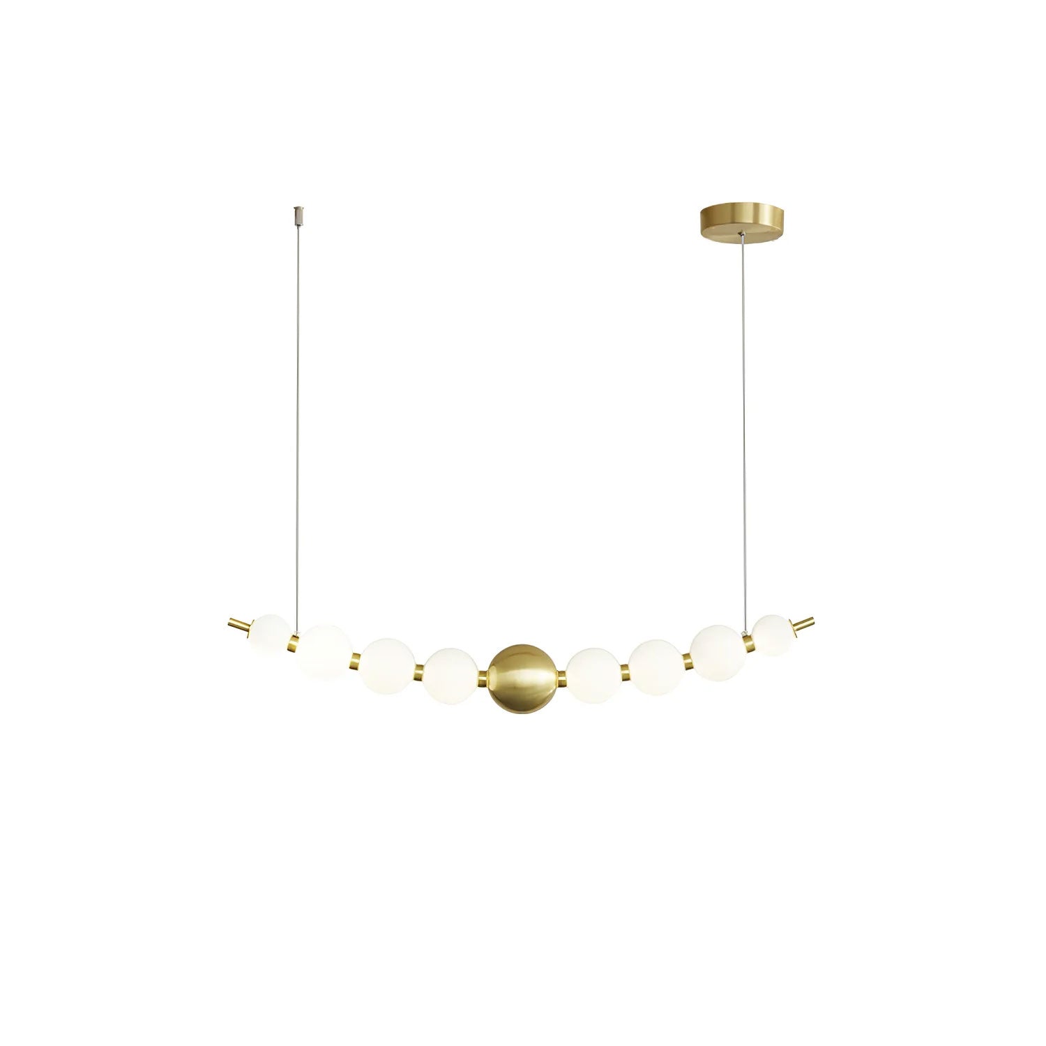 Hevrin Elegance Art Pearls Plastic Chandelier