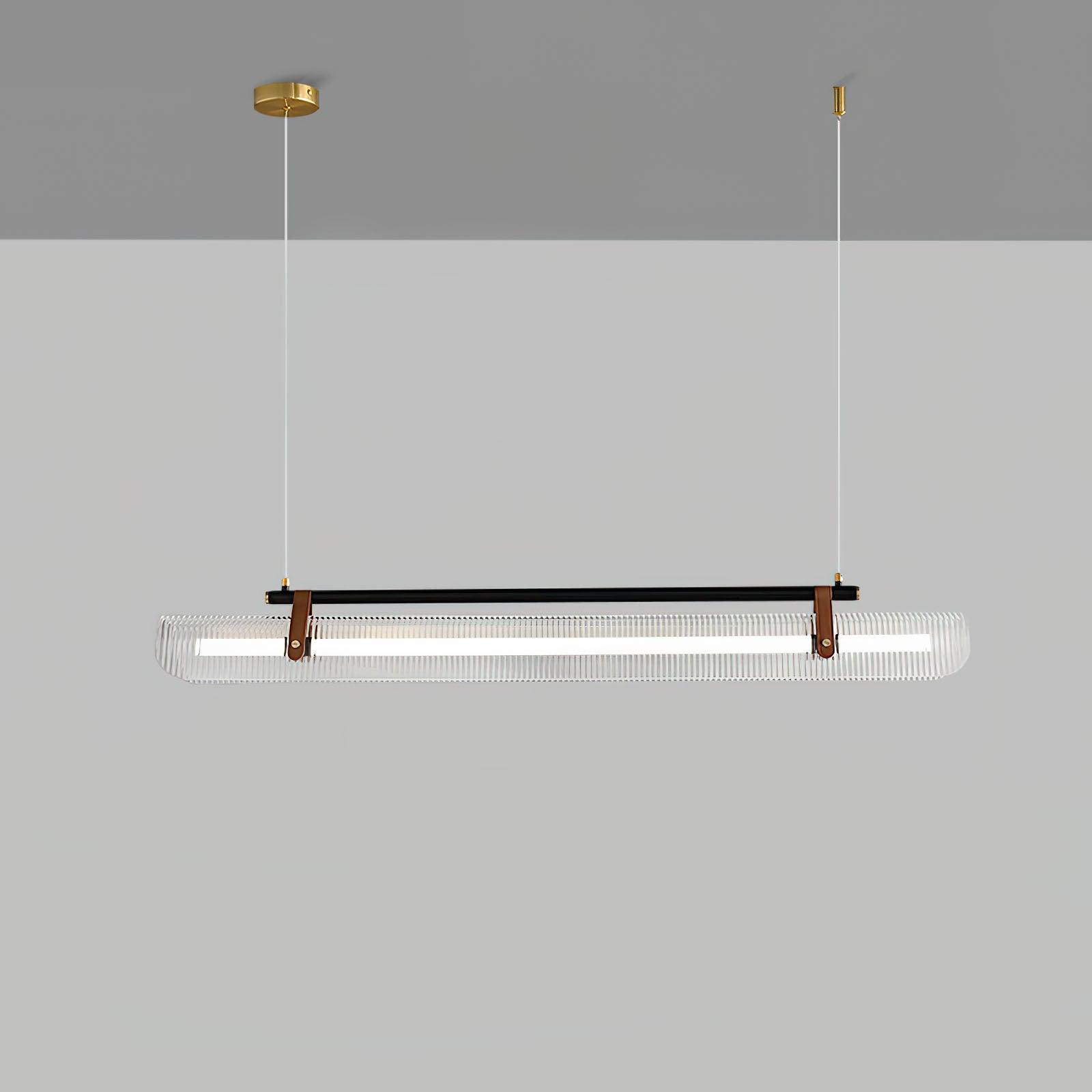 Niraenne Pendant Lamp Acrylic Linear Modern for Dining Room