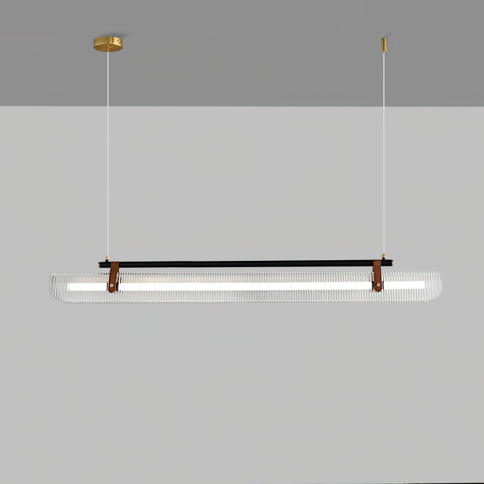 Niraenne Pendant Lamp Acrylic Linear Modern for Dining Room