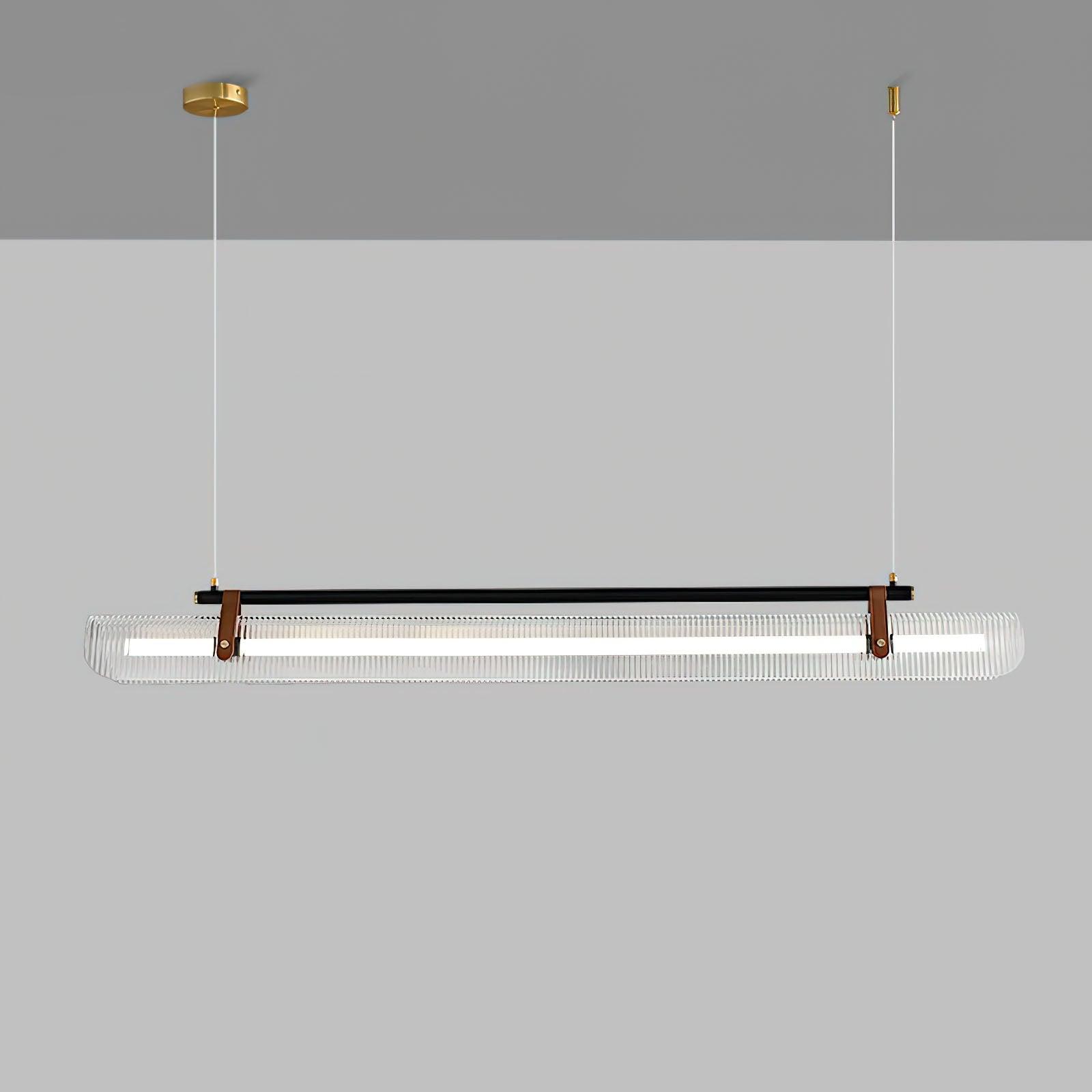 Niraenne Pendant Lamp Acrylic Linear Modern for Dining Room