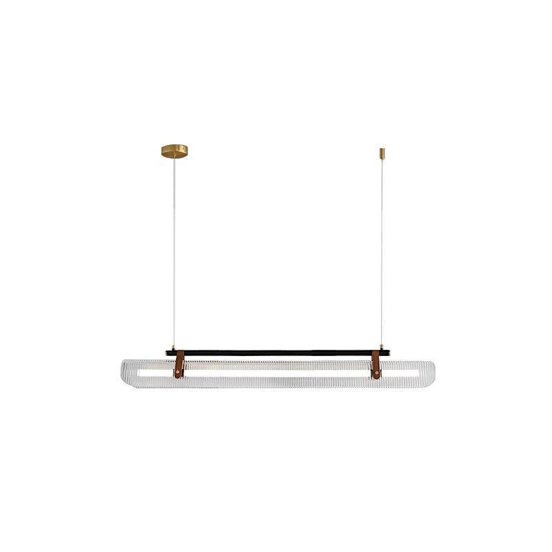 Niraenne Pendant Lamp Acrylic Linear Modern for Dining Room