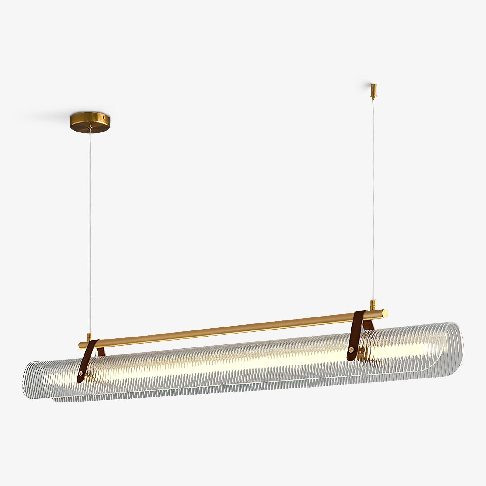 Niraenne Pendant Lamp Acrylic Linear Modern for Dining Room
