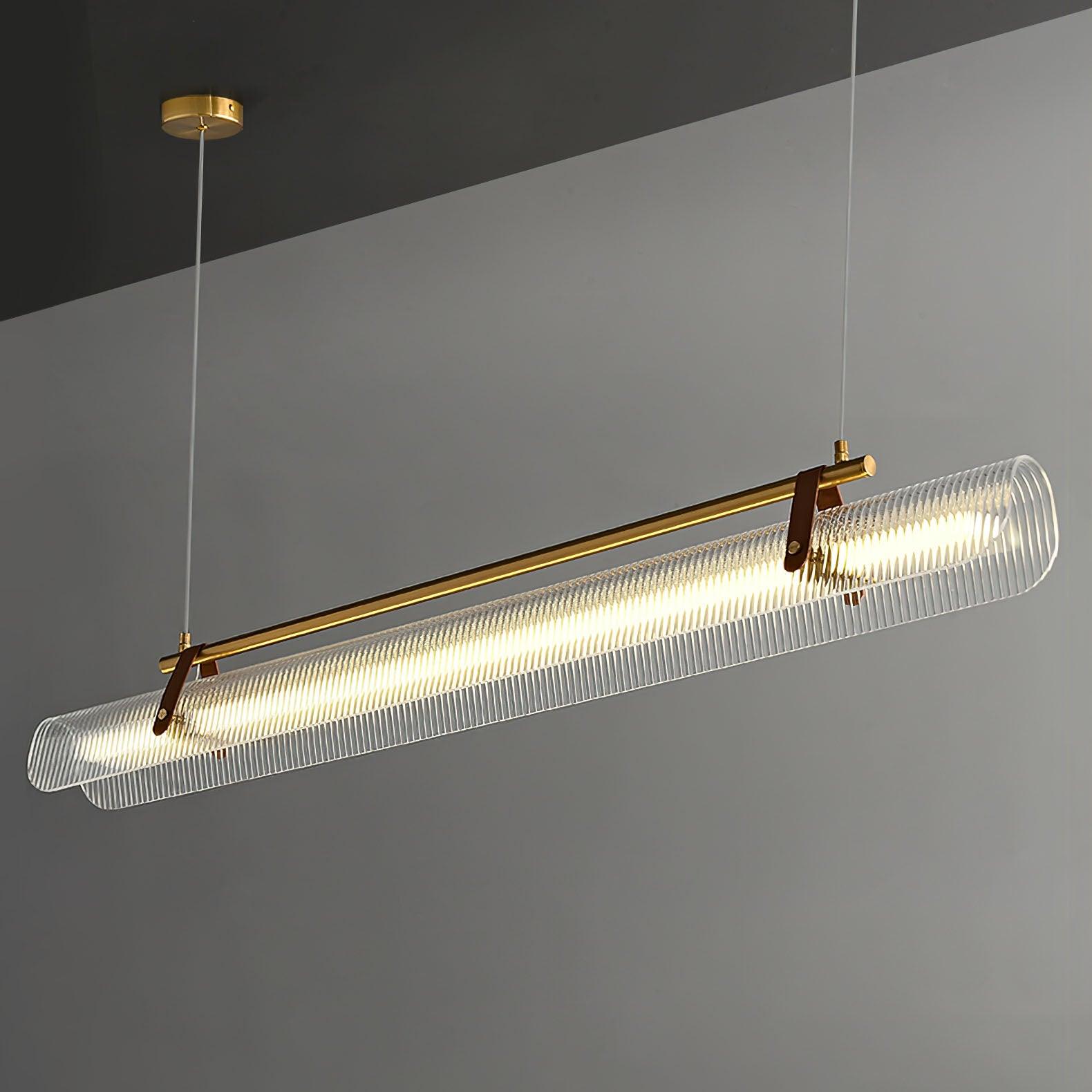 Niraenne Pendant Lamp Acrylic Linear Modern for Dining Room