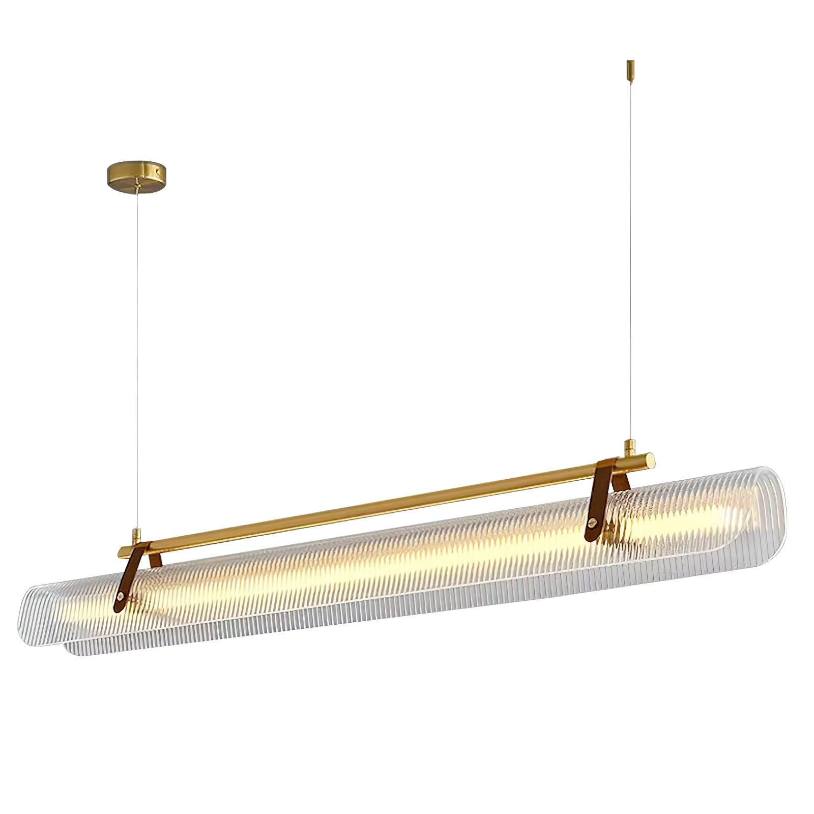 Niraenne Pendant Lamp Acrylic Linear Modern for Dining Room