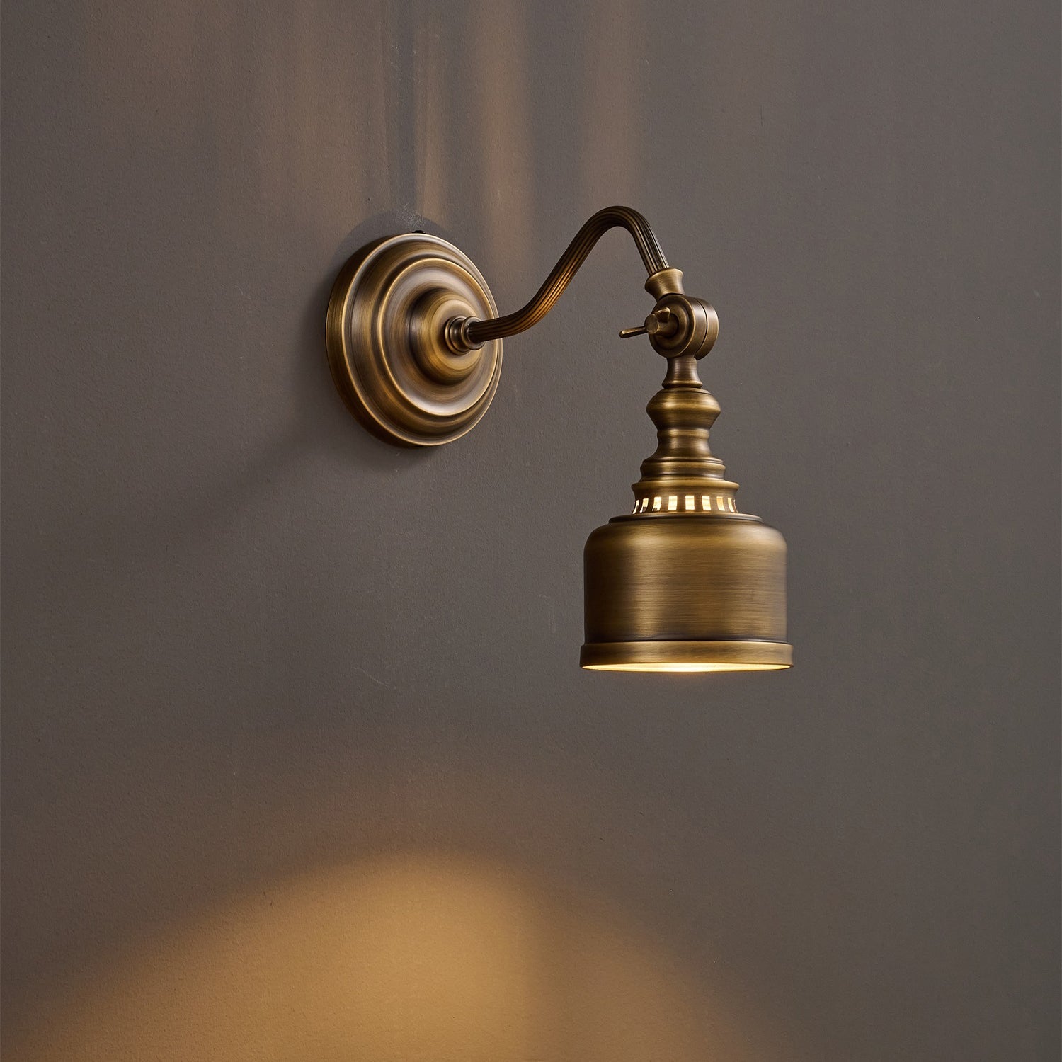 Cedarridge Gooseneck Indoor Wall Light