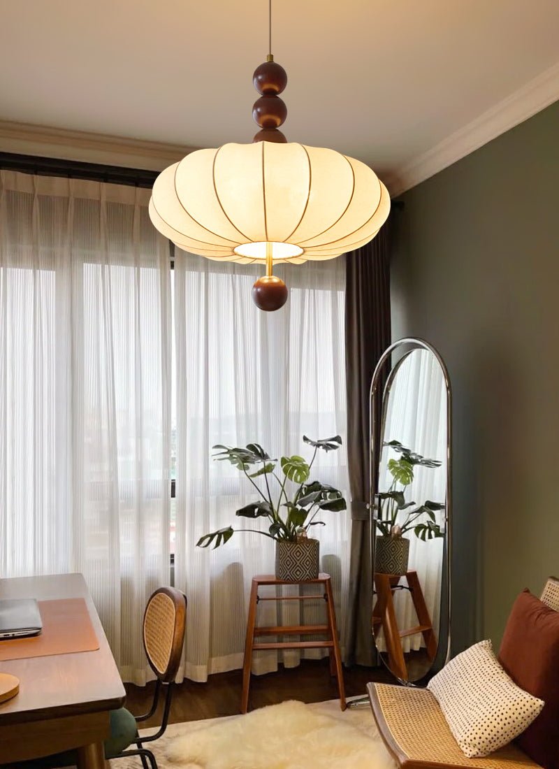 Koda Vintage Fabric Pendant Light