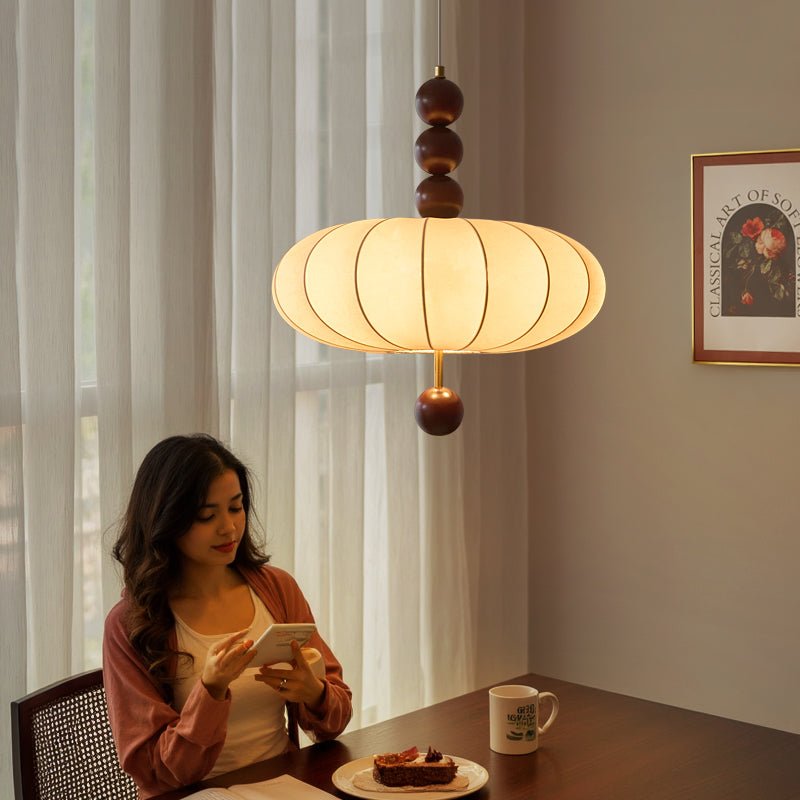 Koda Vintage Fabric Pendant Light