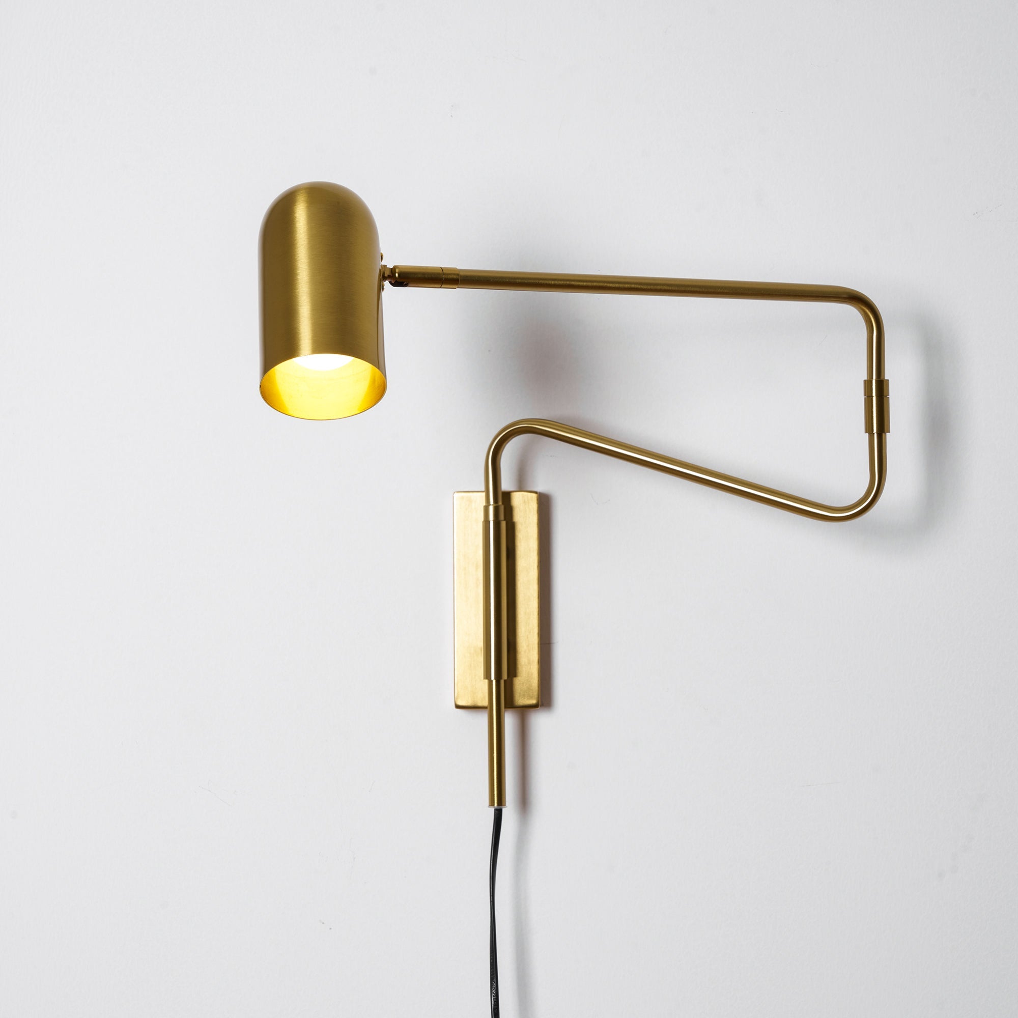 Havengrove Adjustable Arm Plug In Indoor Wall Light