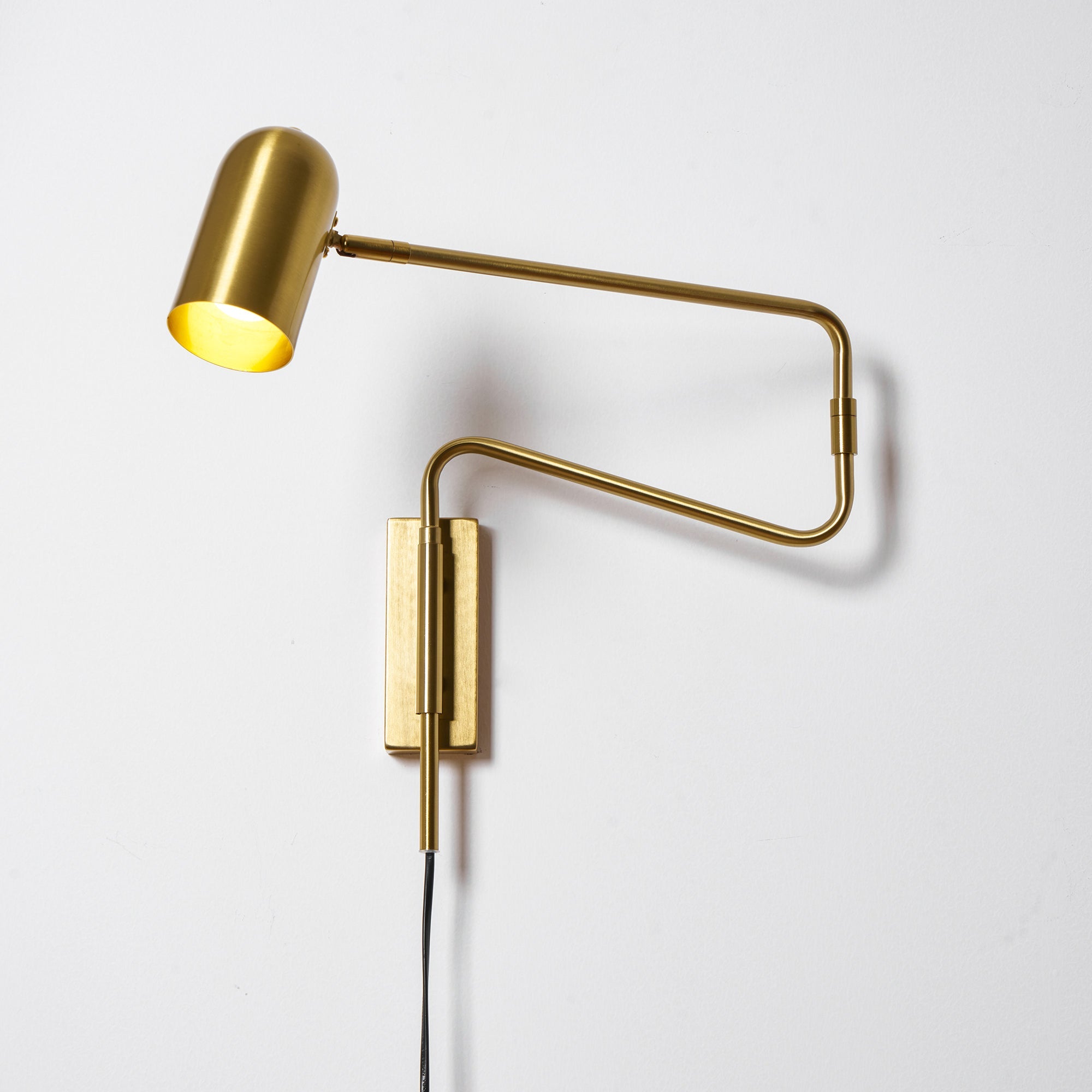 Havengrove Adjustable Arm Plug In Indoor Wall Light