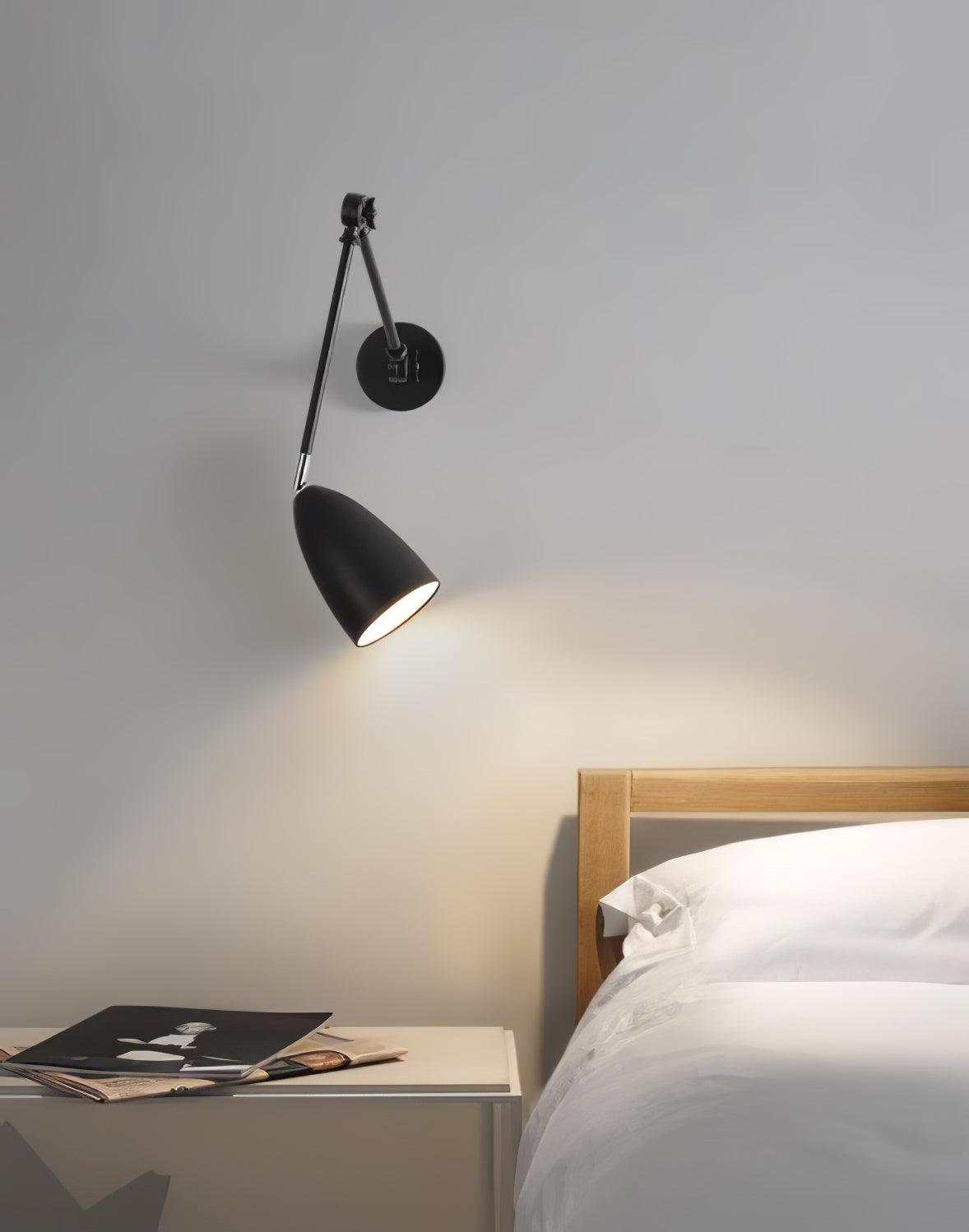 Ulrinel Adjustable Swing Arm Wall Lamp