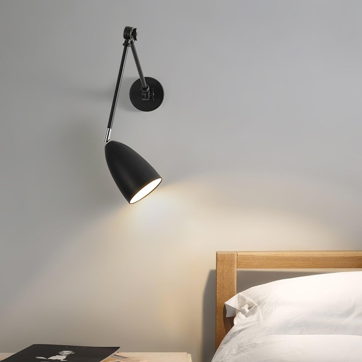 Ulrinel Adjustable Swing Arm Wall Lamp