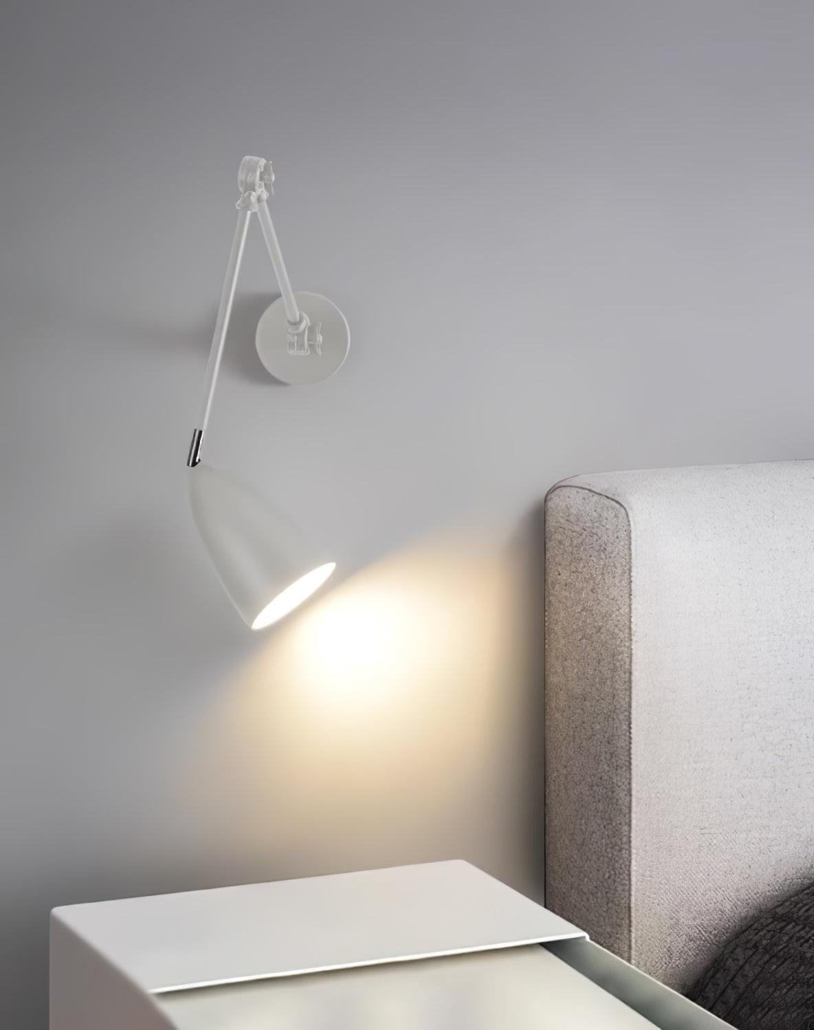 Ulrinel Adjustable Swing Arm Wall Lamp