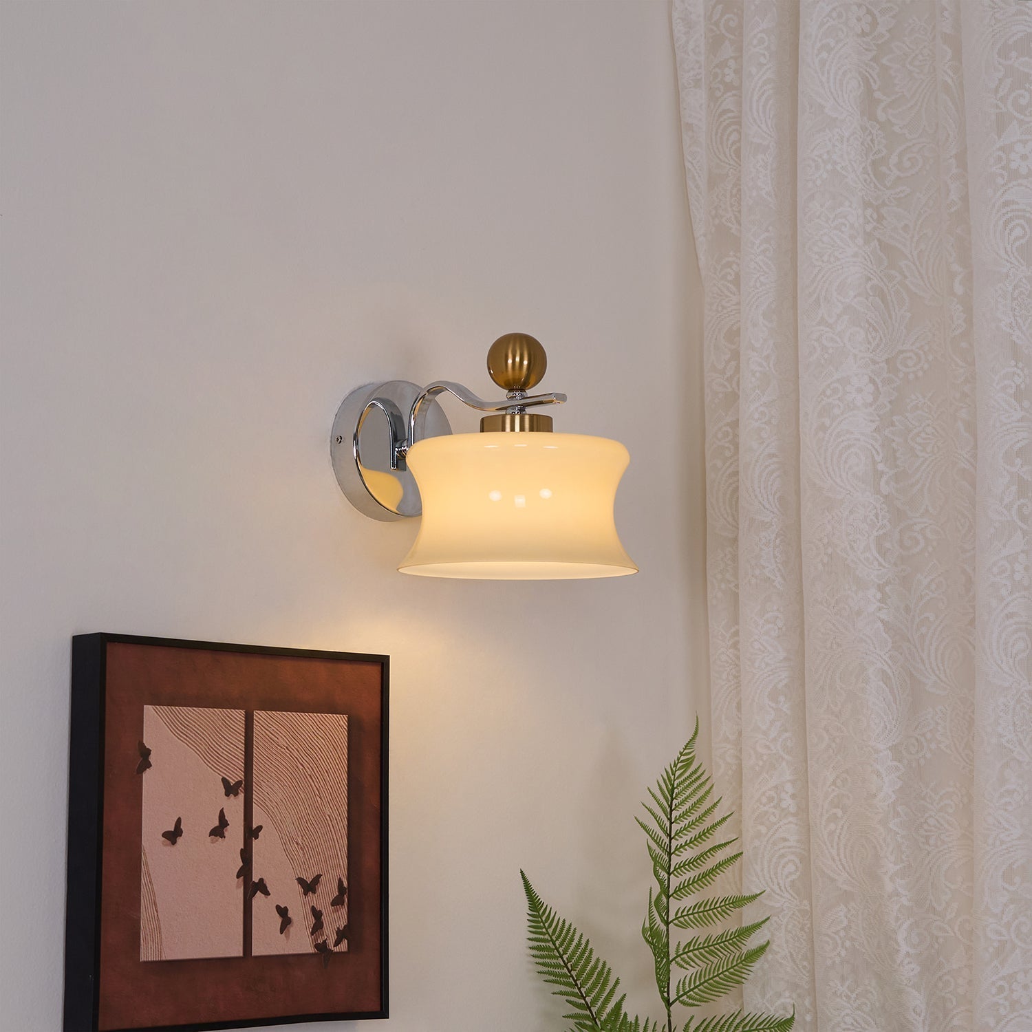 Blux Nordic Art Glass Sconce Wall lamp